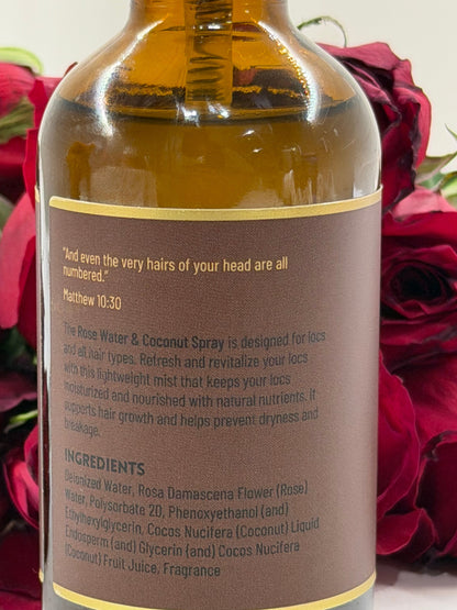 Rose Water & Coconut Spray